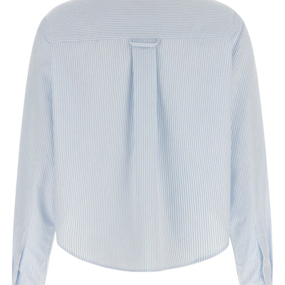 Ami Paris Ami De Coeur Cropped Shirt