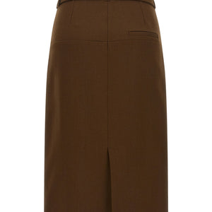 Ami Paris Sheath Skirt