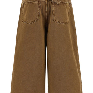 Ami Paris Denim Bermuda Shorts