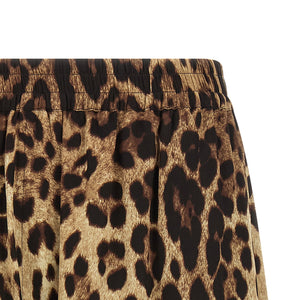 Dolce & Gabbana Leopard Shorts