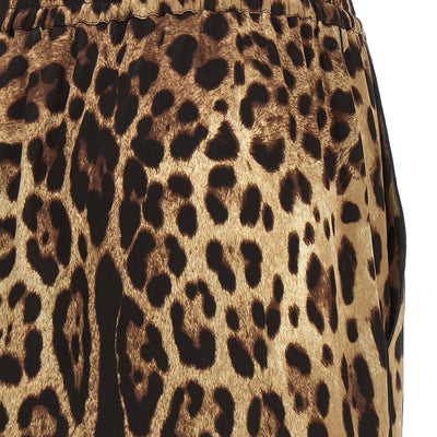 Dolce & Gabbana Leopard Shorts