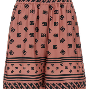 Dolce & Gabbana Silk Bermuda Shorts