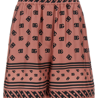 Dolce & Gabbana Silk Bermuda Shorts