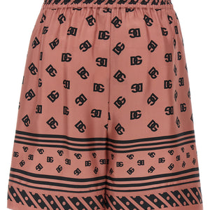 Dolce & Gabbana Silk Bermuda Shorts
