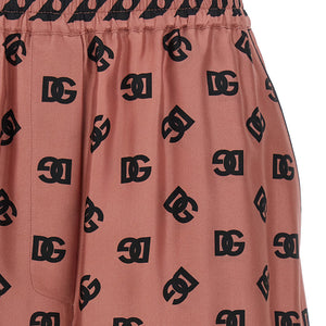 Dolce & Gabbana Silk Bermuda Shorts