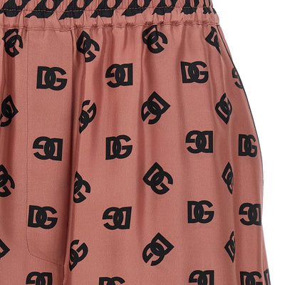 Dolce & Gabbana Silk Bermuda Shorts