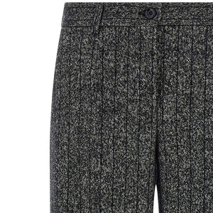 Dolce & Gabbana Striped Wool Pants