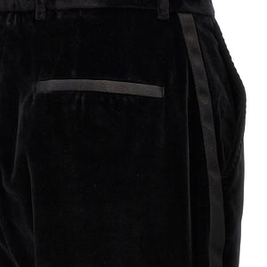 Dolce & Gabbana Velvet Tuxedo Pants