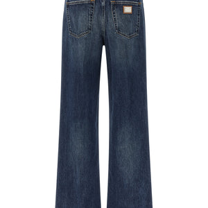 Dolce & Gabbana Logo Plaque Jeans