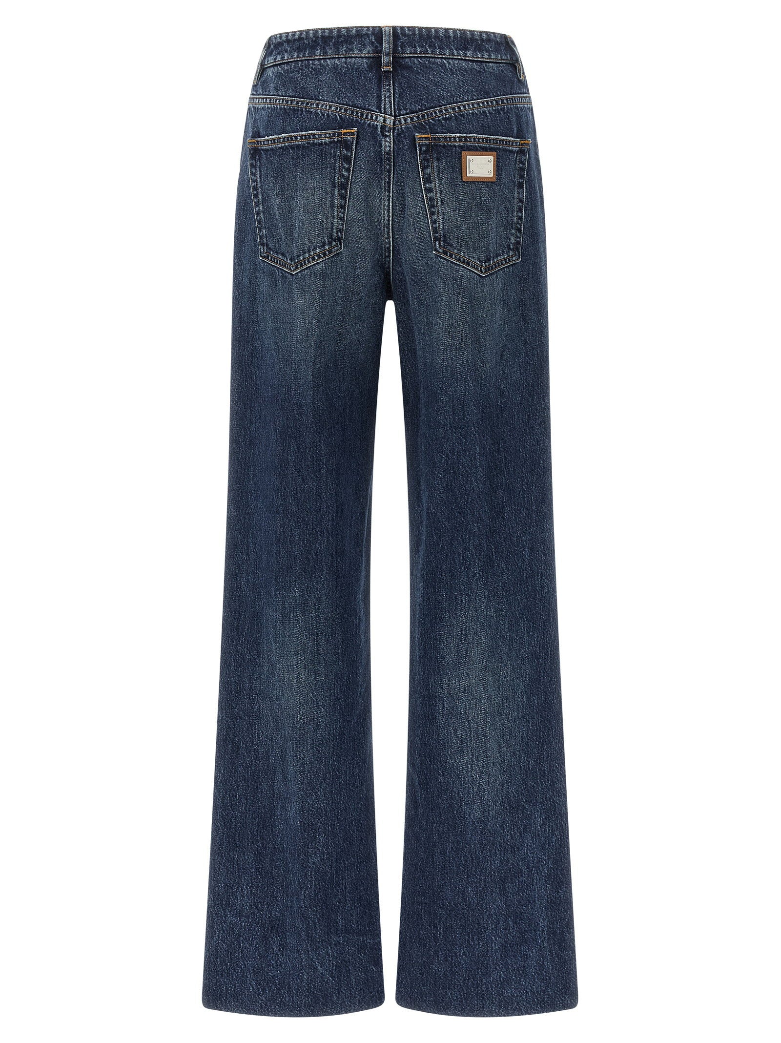 Dolce & Gabbana Logo Plaque Jeans