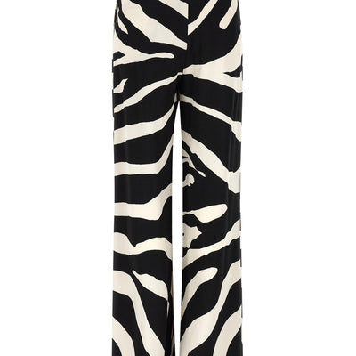 Dolce & Gabbana Zebra Print Palazzo Pants