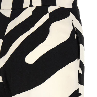 Dolce & Gabbana Zebra Print Palazzo Pants