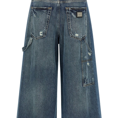 Dolce & Gabbana Denim Bermuda Shorts