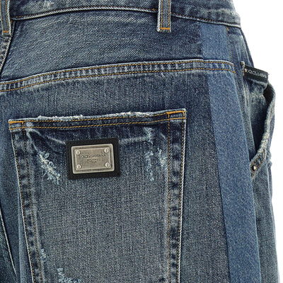 Dolce & Gabbana Denim Bermuda Shorts