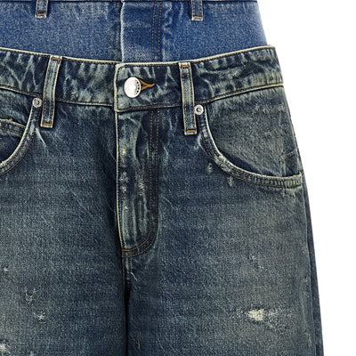 Dolce & Gabbana Double Layer Jeans