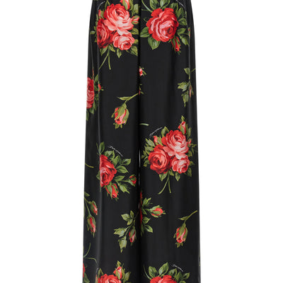 Dolce & Gabbana Bouquet Rose Pants