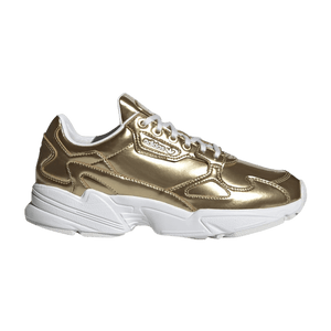 adidas Falcon Gold Metallic Crystal White (Women's)