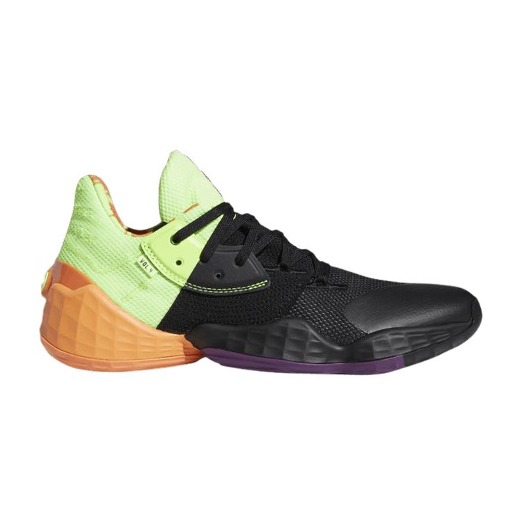 adidas Harden Vol. 4 Black Green Orange