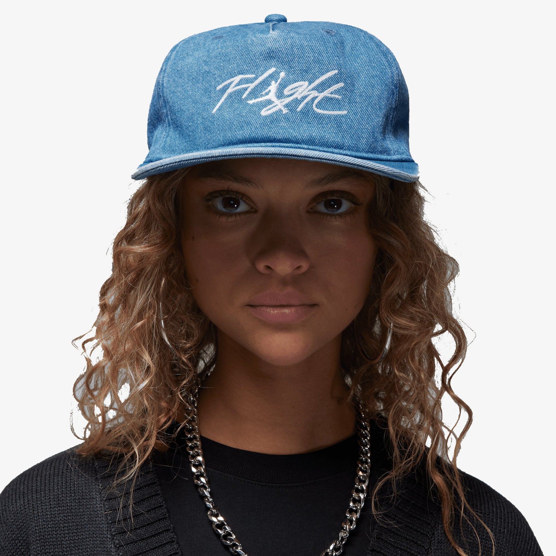 Jordan UNSTRUCTURED 5-PANEL HAT BLUE GREY/WHITE