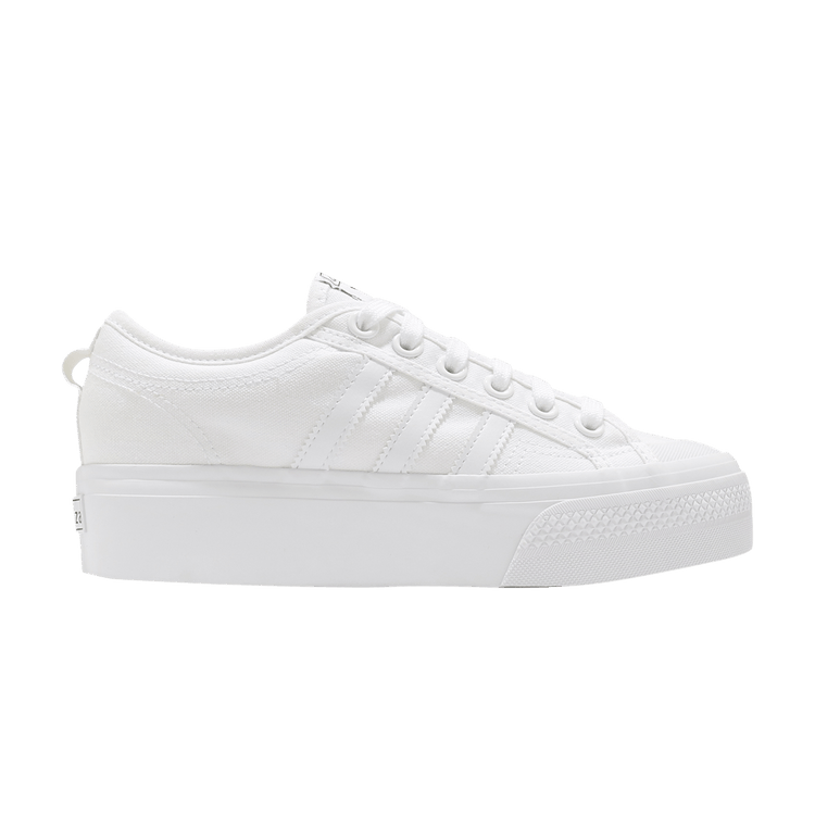 adidas Nizza Platform Triple White (Women's)