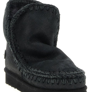 Mou Eskimo 18 Rhinestone Logo Ankle Boots