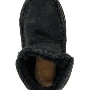 Mou Eskimo 18 Rhinestone Logo Ankle Boots