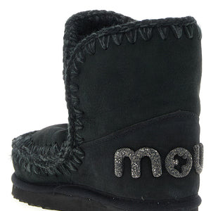 Mou Eskimo 18 Glitter Logo Ankle Boots