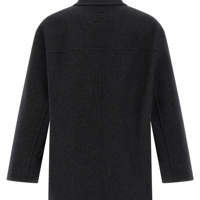 Fendi Felt Wool Coat