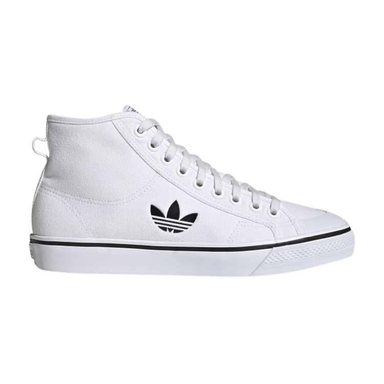 adidas Nizza Hi Cloud White Black