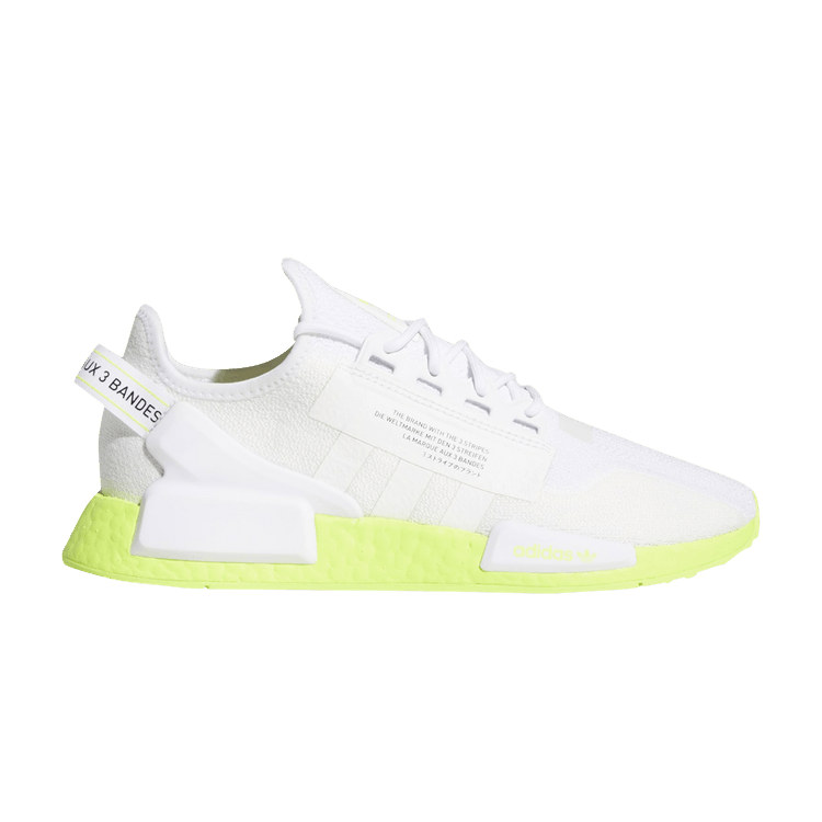 adidas NMD_R1 V2 Cloud White Neon