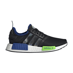 adidas NMD R1 Black Royal Solar Green (GS)