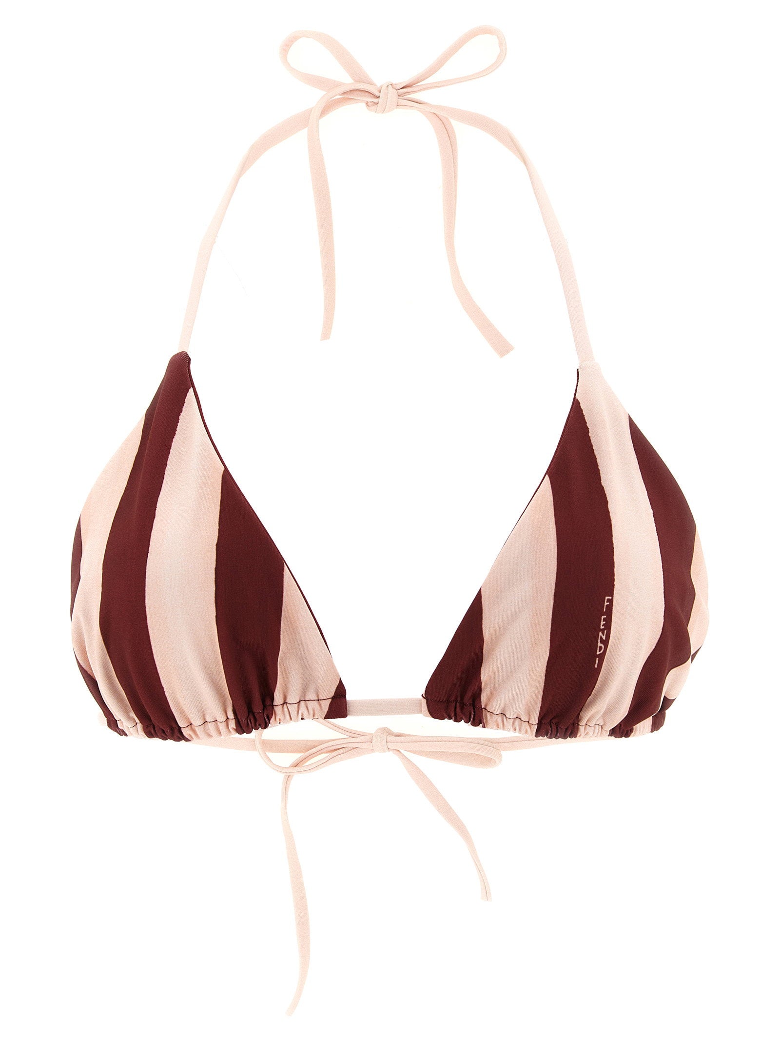 Fendi Pequin Reversible Bikini Top