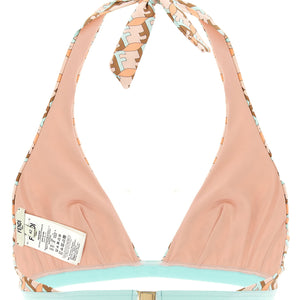 Fendi Ff Waves Bikini Top