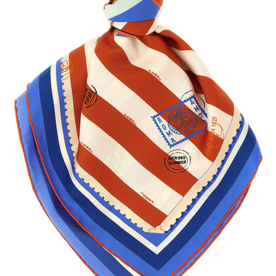 Fendi Pequin Silk Scarf
