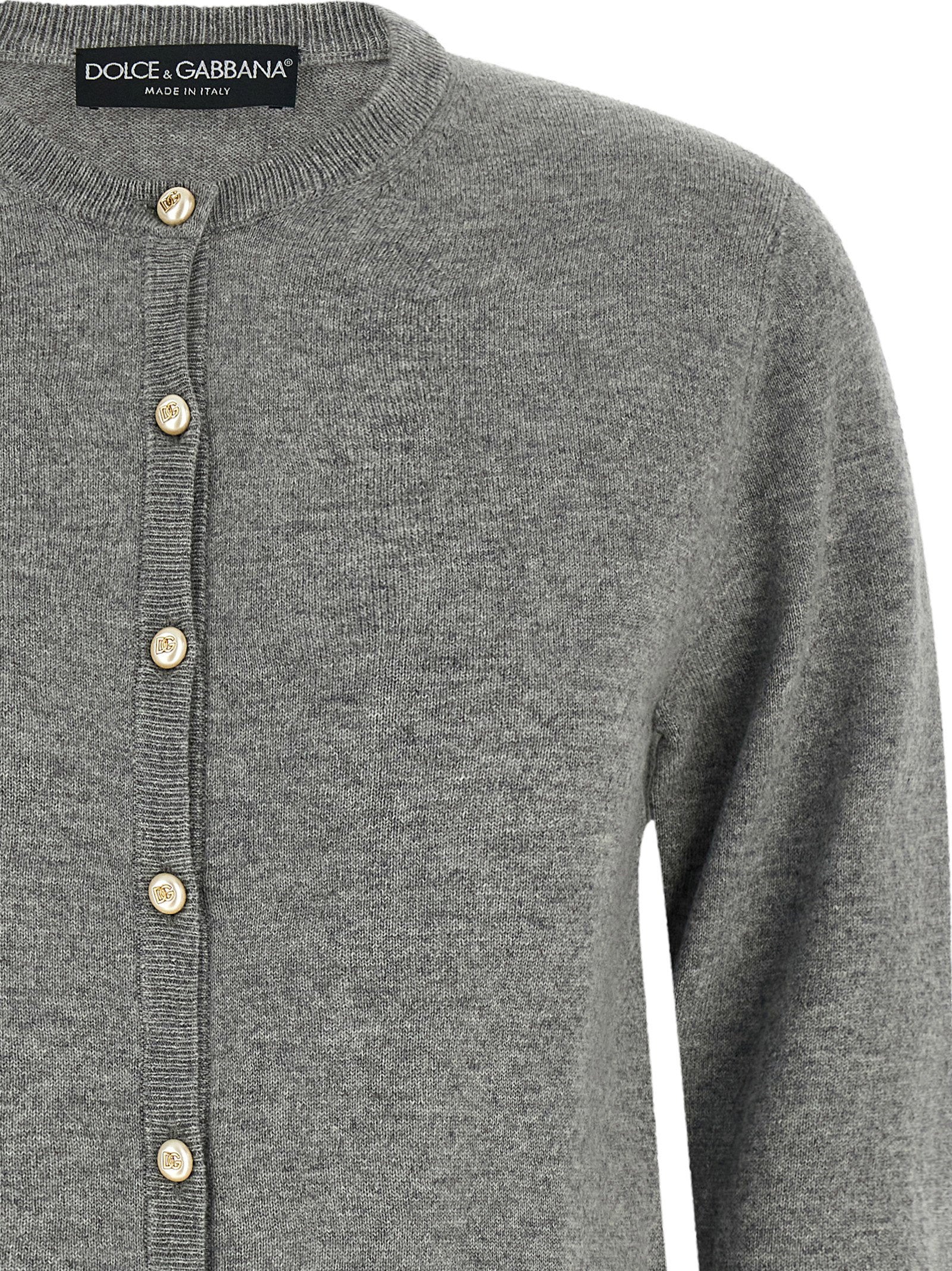 Dolce & Gabbana Logo Buttons Cardigan