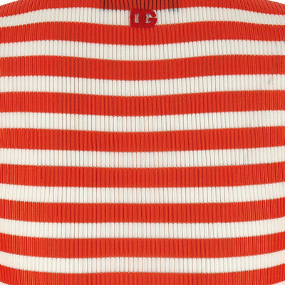 Dolce & Gabbana Striped Viscose Cardigan