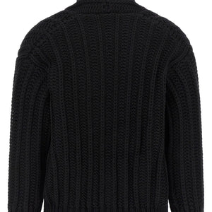 Dolce & Gabbana Coarse Wool Cardigan