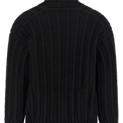 Dolce & Gabbana Coarse Wool Cardigan