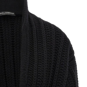 Dolce & Gabbana Coarse Wool Cardigan