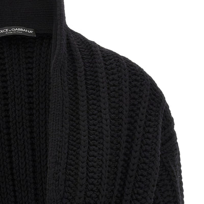 Dolce & Gabbana Coarse Wool Cardigan