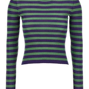 Dolce & Gabbana Striped Viscose Sweater