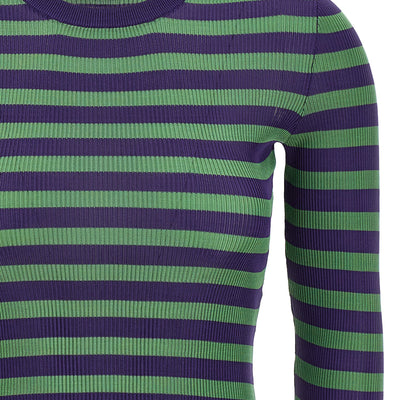 Dolce & Gabbana Striped Viscose Sweater
