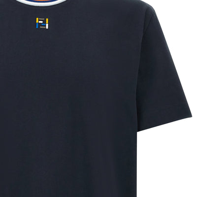 Fendi Ff Stitching T-shirt