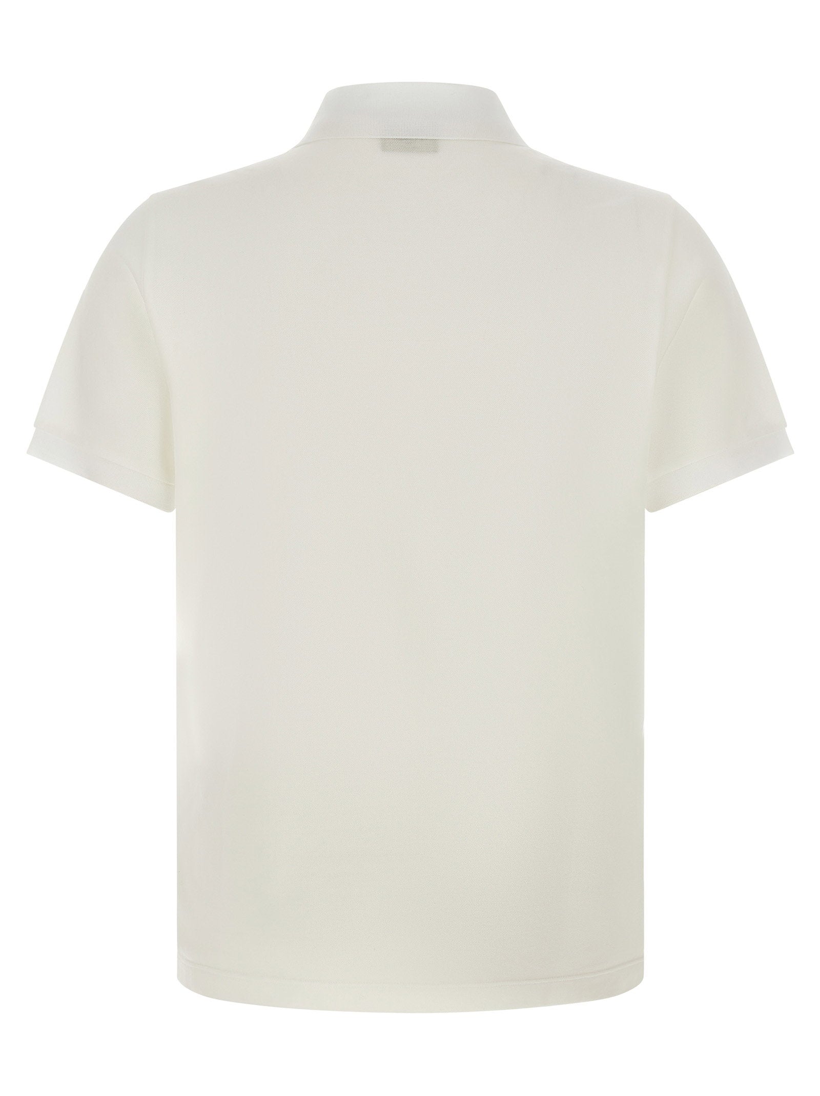 Fendi Ff Metallic Logo Polo Shirt