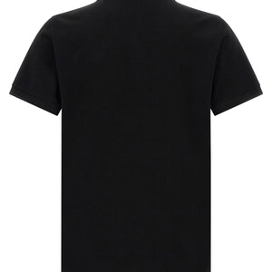 Fendi Ff Metallic Logo Polo Shirt
