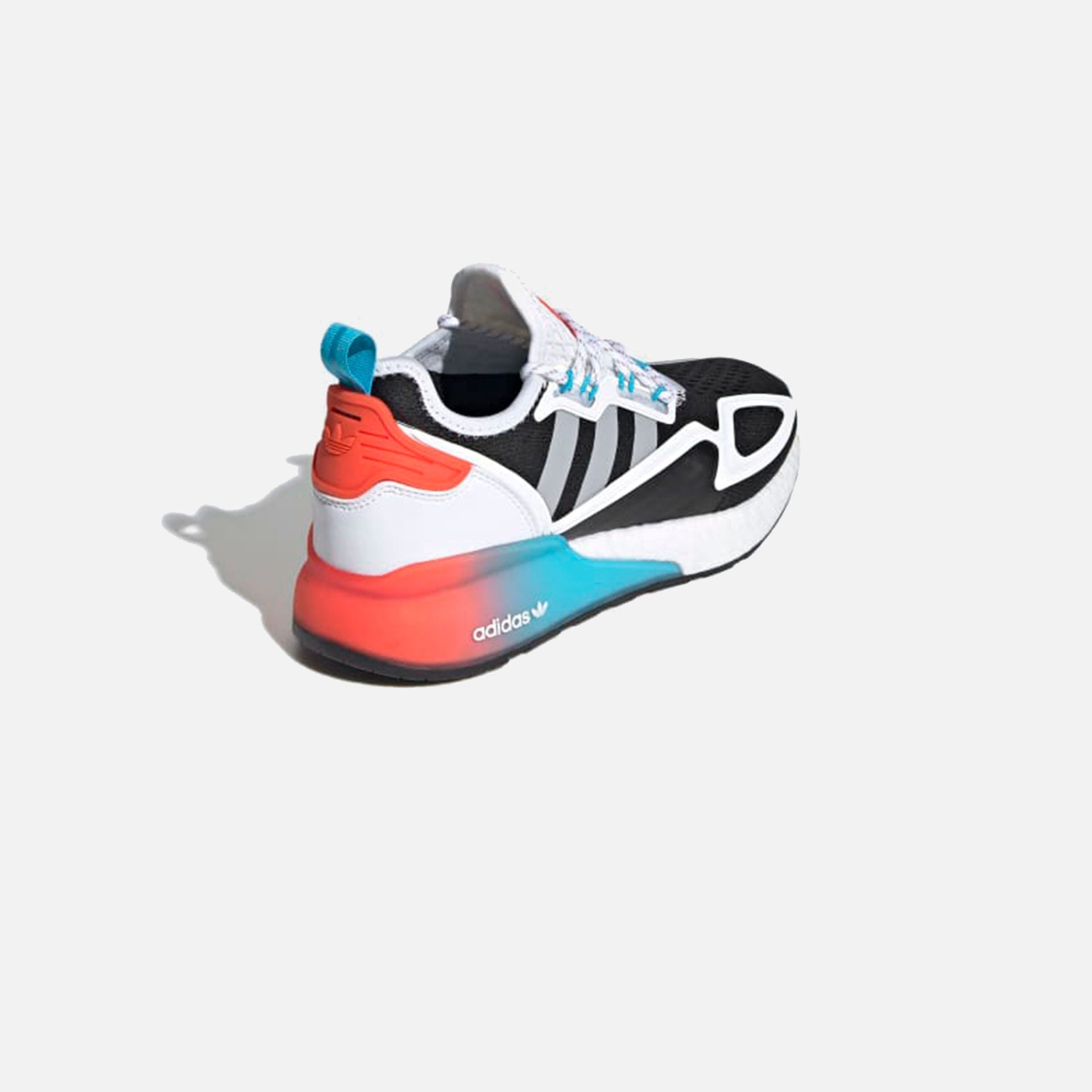 Adidas Originals | ZX 2K BOOST CYAN/GREY/BLACK W
