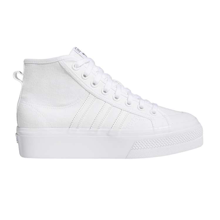 adidas Nizza Platform Mid Cloud White (Women's)