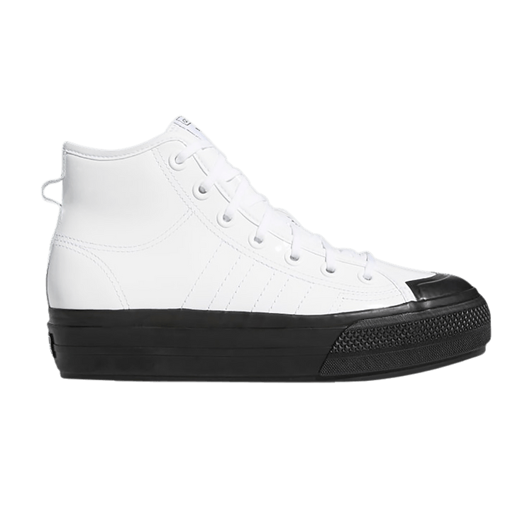 adidas Nizza RF Platform Mid White Black (Women's)