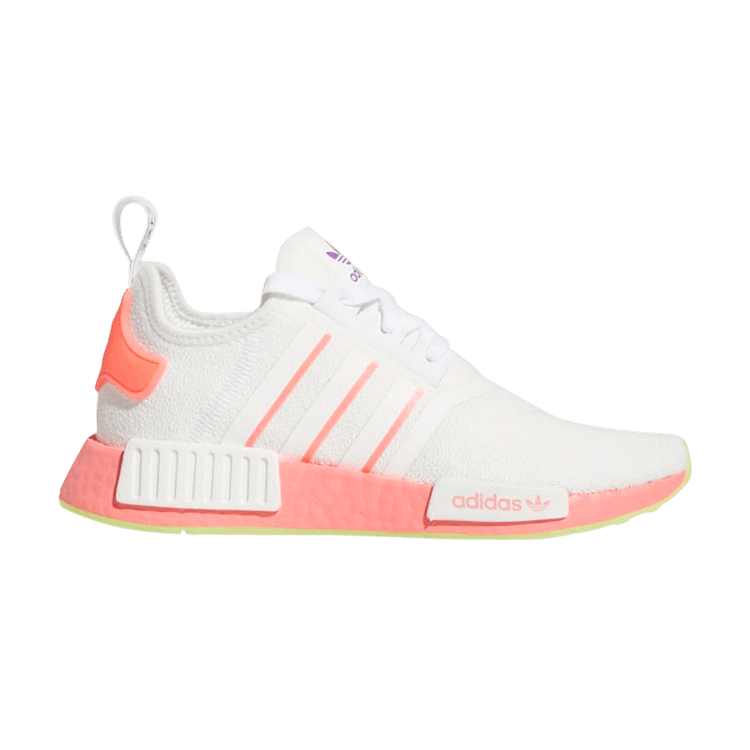 adidas NMD R1 White Signal Pink (Women's)