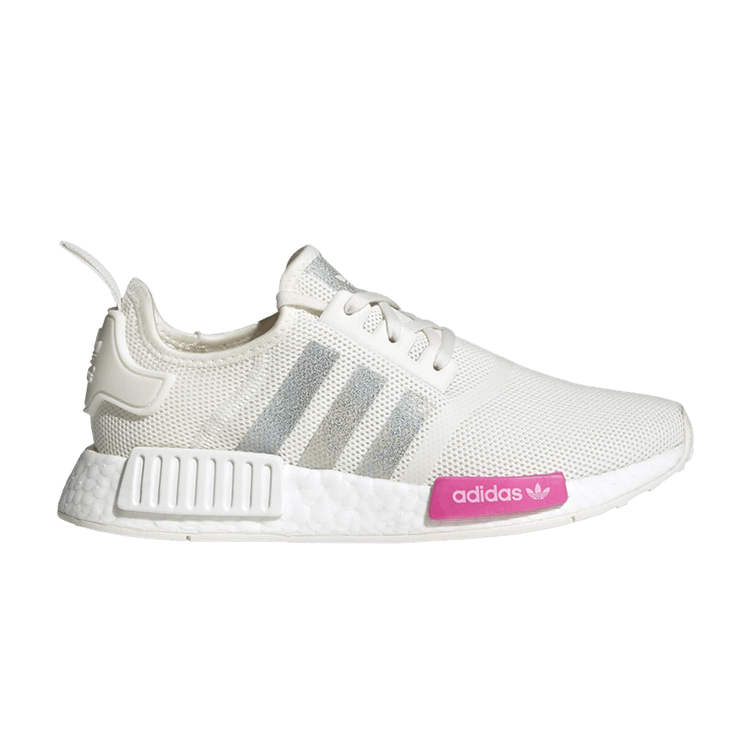 adidas NMD R1 Core White Screaming Pink (Youth)
